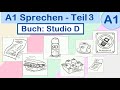 A1 Sprechen | Teil 3 | Studio D A1 Testheft | Desi Learn German