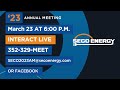 Seco energys annual meeting reminder