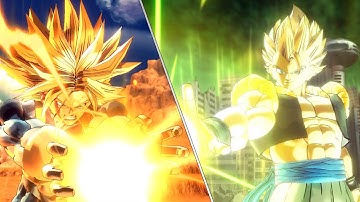 NEW GT Gogeta & USSJ Trunks Enhanced Moveset in Dragon Ball Xenoverse 2