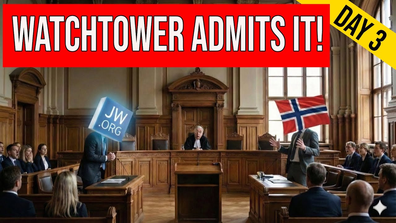 Watchtower ADMITS Norway's Law is Right! - SUPREME COURT - Day 3
