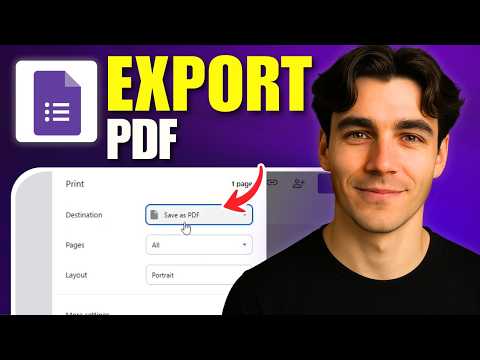 How To Print Or Download Or Convert Google Forms As A PDF File (Tutorial 2026)