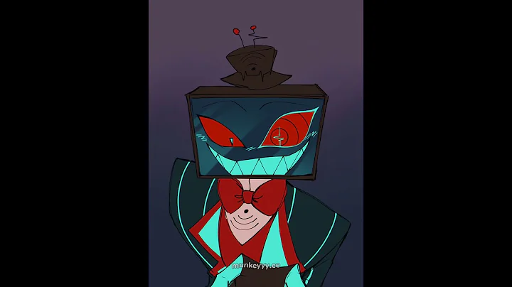 When Vox' hypnosis finally worked on Alastor #hazbinhotel