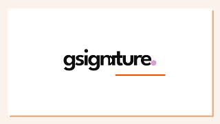 gSignature ¿qué es?