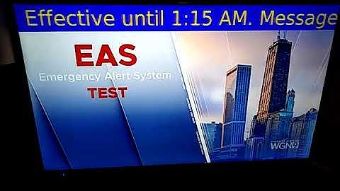 Illinois Required Monthly Test on WGN-DT (EAS #1018)