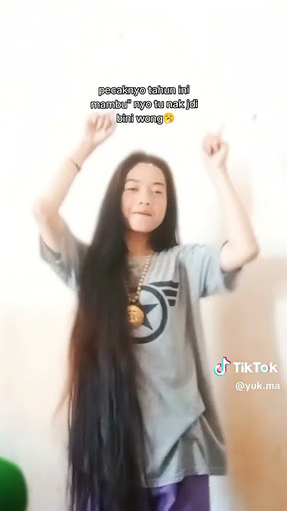 goyang rambut panjang