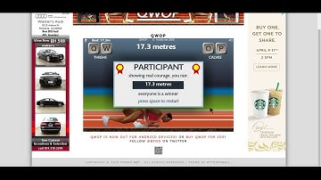 Qwop-How far can I make it?!