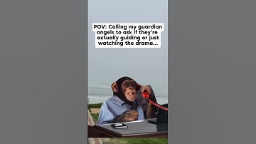 POV: Calling My Guardian Angels to Ask if They’re Actually Guiding or Just Watching the Drama 😅