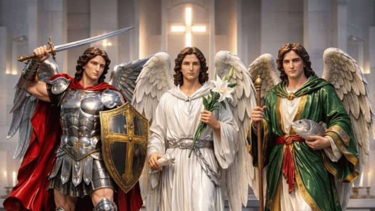 ORAÇÃO AOS 3 ARCANJOS PROTEÇÃO DIVINA CONTRA MALDIÇÕES, INVEJA E MALDADE DO INIMIGO