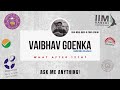 Ask me anything | IPMAT, CUET, BBA, IPM, B.COM, ECO, SET, NPAT, CHRIST | Live with Vaibhav Goenka