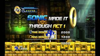 Sonic 4 Ep1 Lost Labyrinth Act 1 & 2 -PC-