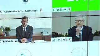 Live: CEOs of #Amazon, #Apple, #Facebook and Google face antitrust hearing