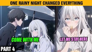 Part 4 | She Lost Everything in the Rain… and Found a Home With Me | MANHWA RECAP.