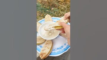 Chuối nướng cốt dừa thơm lừng ngon mê #chuoinuongcotdua #chuoinuong #xuhuong #food #mukbang #nauan