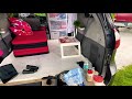 🔴 обед на реке 🔴 под ТРОПИЧЕСКИЙ ЛИВЕНЬ ТОРНАДО Vanlife van conversion motorhome Nomad 12.06.2021