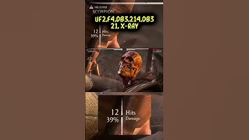 MKX - Basic 50% Kombo #mkx #mortalkombat #scorpion #mortalkombatx #mk1scorpion #shorts