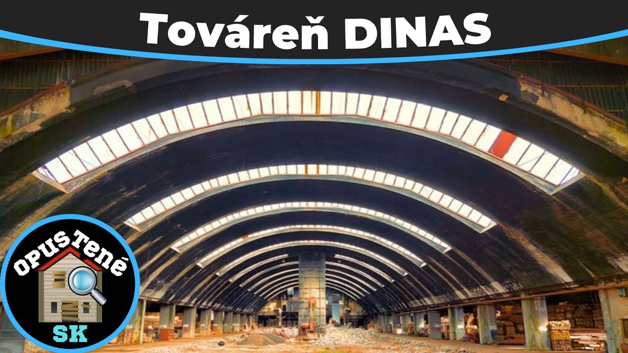 Veľká opustená továreň DINAS 🏭 ostalo tu VŠETKO! 🏭 URBEX