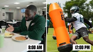Day in the Life of NFL Player Moro Ojomo