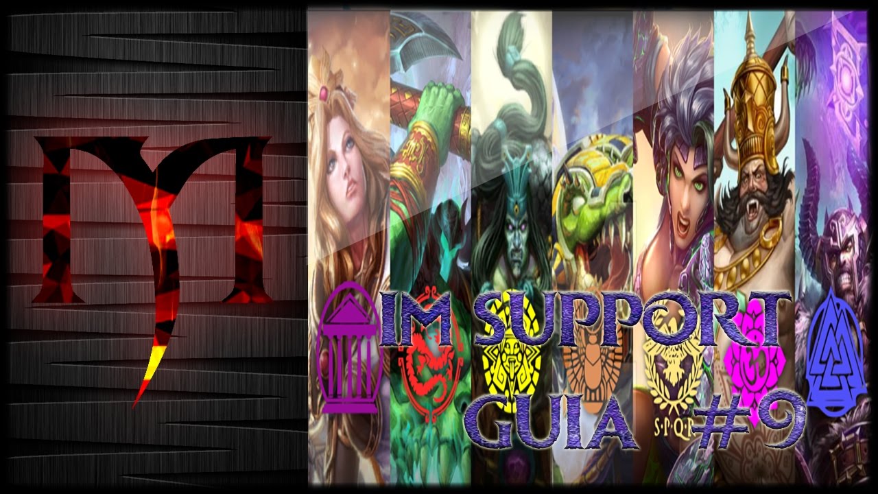 Smite - I am Support #9 - Guan Yu - Build HP
