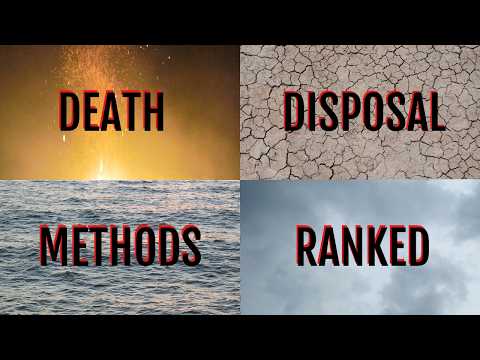 Ranking Disposal Methods After Death - Burial vs. Cremation vs. Burial at Sea vs. Sky Burial - Death