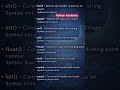 python functions part 1
