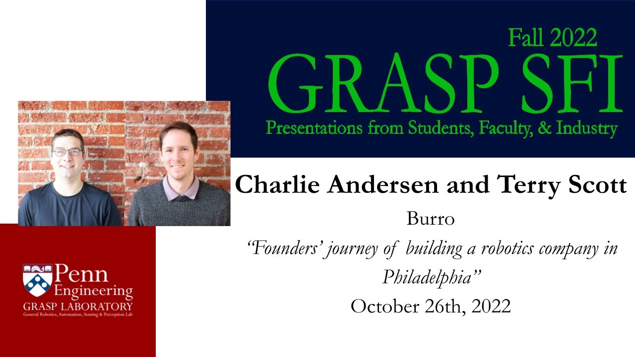 Fall 2022 GRASP SFI - Charlie Andersen and Terry Scott, Burro