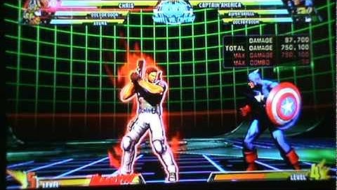 Marvel vs Capcom 3 chris combo