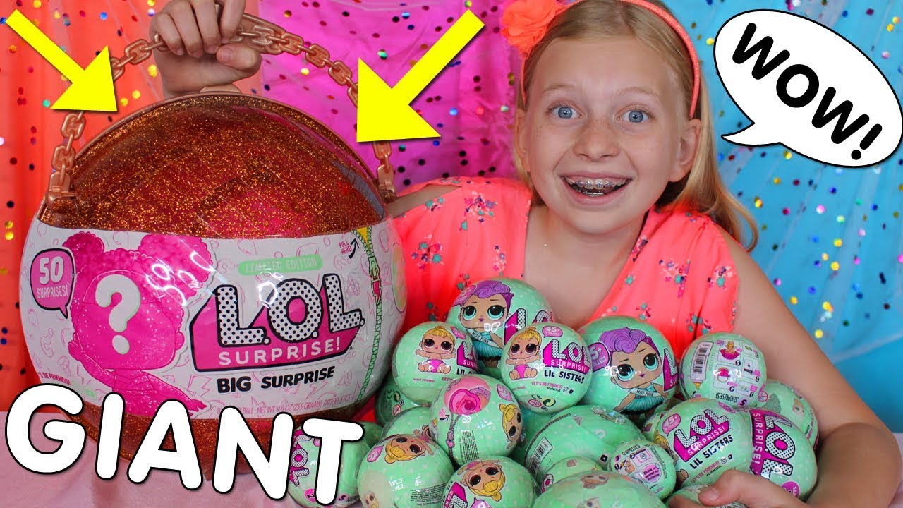 Original LOL Surprise Dolls Color Change Egg Confetti Series Dress LOL ...
