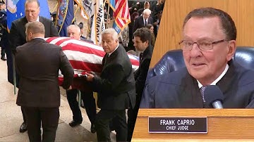 Many Pay Their Respects to Beloved TV Judge Frank Caprio
