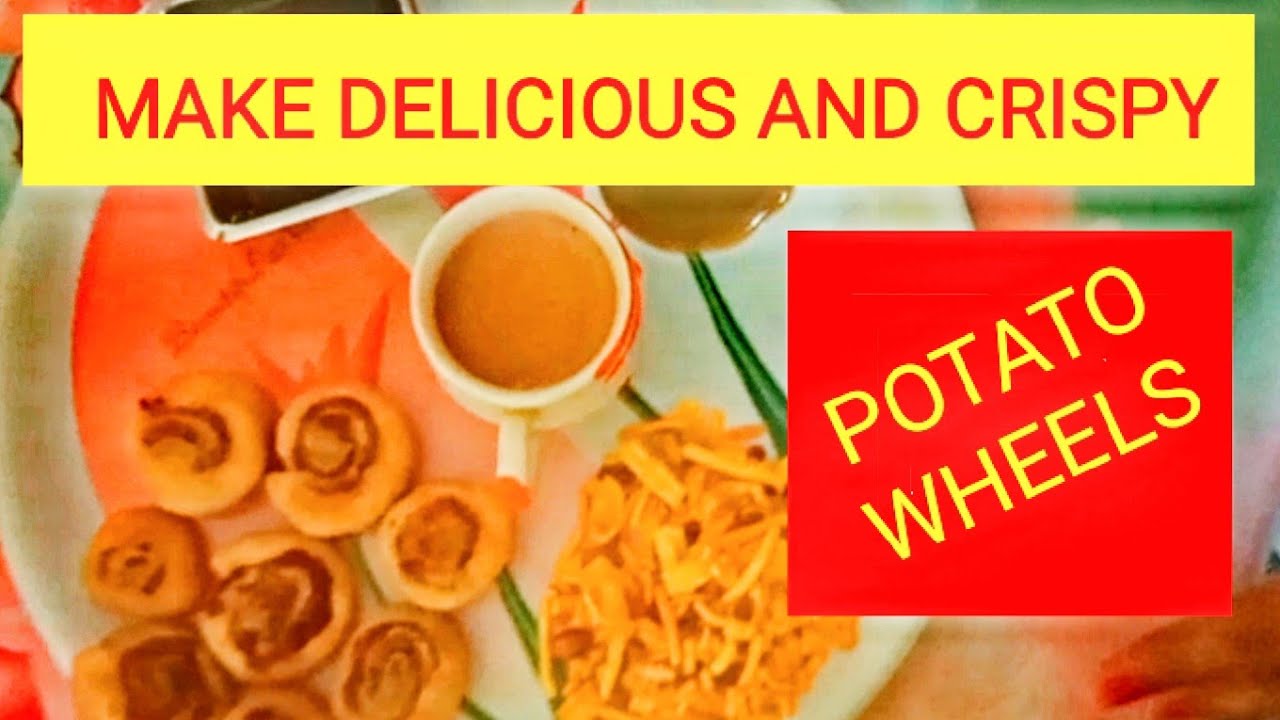 How to make tasty and crispy Potato Wheels at home. 🥔🥔 YouTube