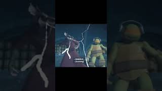 Mikey fights without thinking #tmntedit #tmntfan #viralshort #tmnt2012