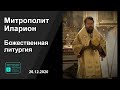 Прямая трансляция | Божественная литургия. Митрополит Иларион. 26.12.2020