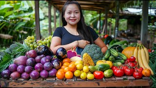 Garden Harvest Compilation - Organic Garden Harvest - Compilation By Trịnh Thị Mây