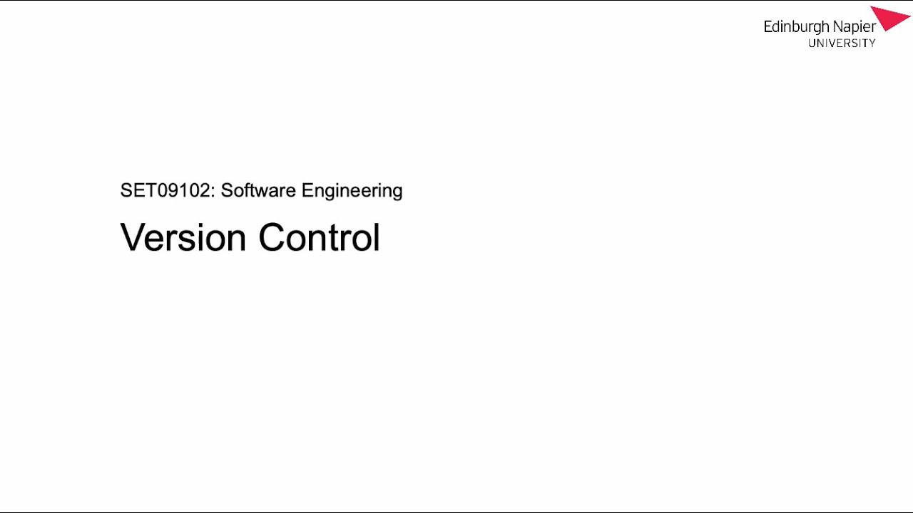 Version control - YouTube