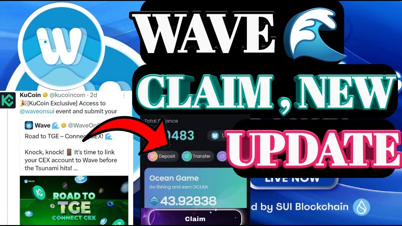 Wave Claim Update। Wave TGE And Launch Update। Wave Website Update ...