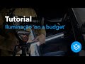Dicas de iluminação "on a budget"