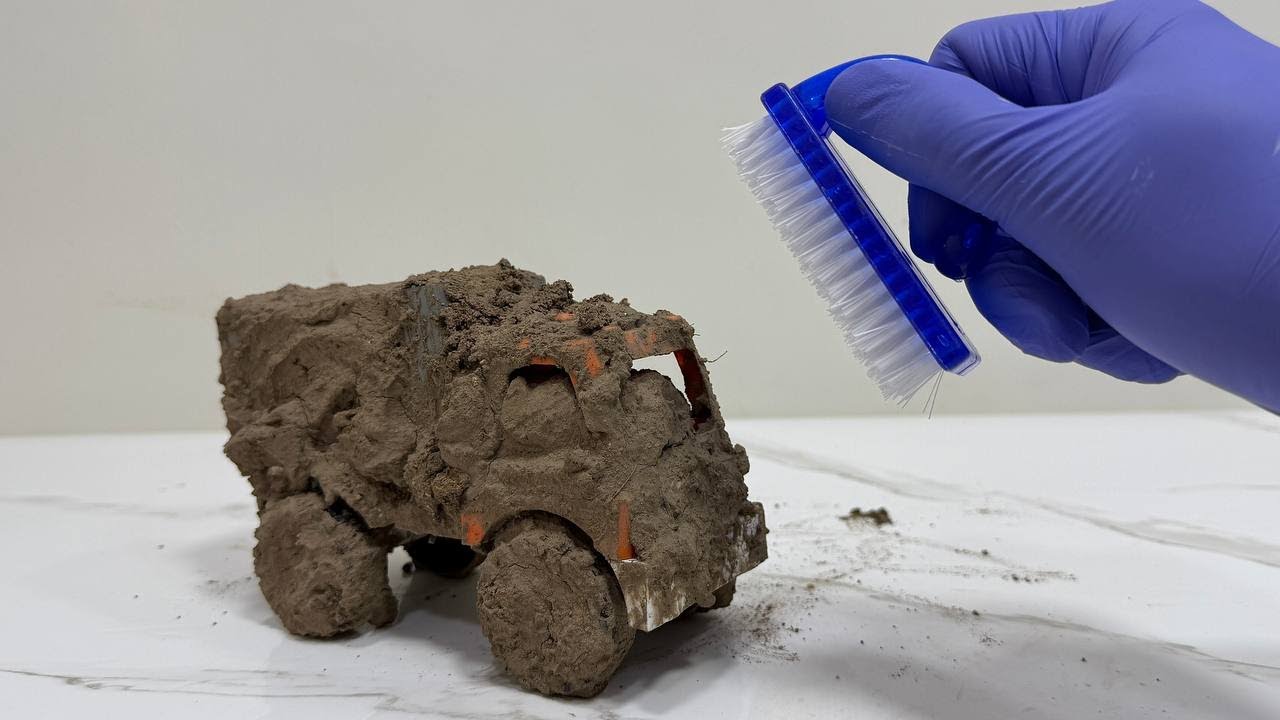 This Toy Car Was DISGUSTING… Watch It Become New Again - No talk