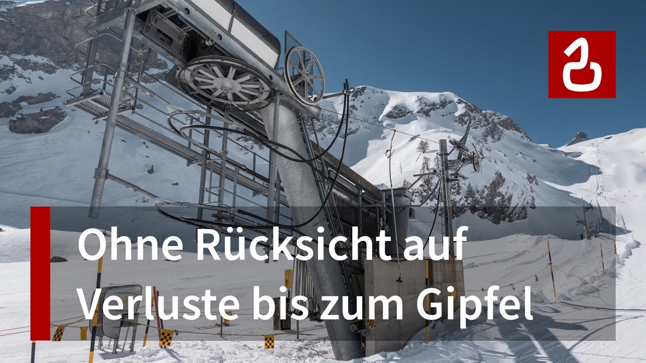 Ovronnaz - Tsantonnaire | Poma-Power 2000 Meter über dem Rhônetal | Kuppelbares Schlepplift-Monster