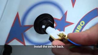 How to upgrade a button backlight for Catch the Light Combo