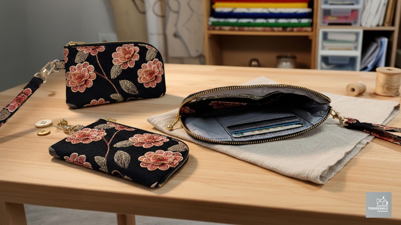 Пошаговая инструкция по изготовлению кошелька на молнии своими руками