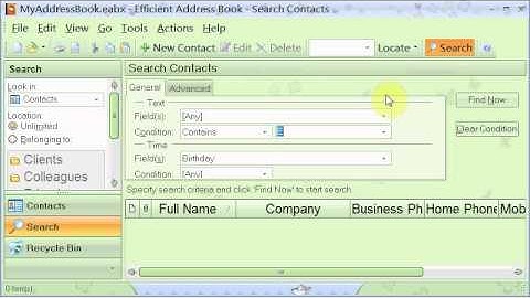 How to Use Fee Contact Management Software Efficient Address Book?