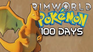I Spent 100 Days in Rimworld Pokémon... Here's What Happened