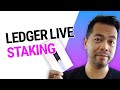 Staking ada on ledger live moving ada from yoroi to ledger live