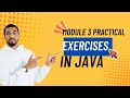 Java Module 3 Practical Exercises | Operators in Java with Programs & Examples