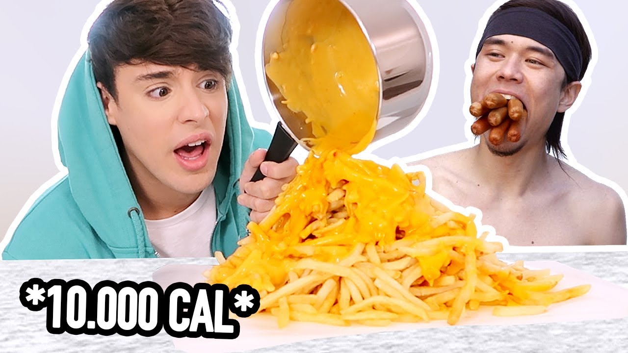 i ate like MATT STONIE for a day !!! | Raphael Gomes