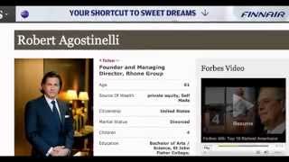 Robert F. Agostinelli & Forbes Billionaire Magazine