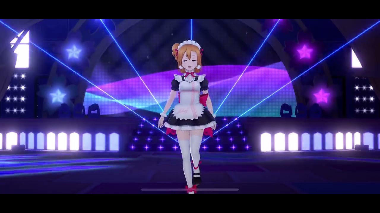 [LLSIFAS] Starlight MV: Honoka Kosaka (Mogyutto “Love” de Sekkin Chuu!)