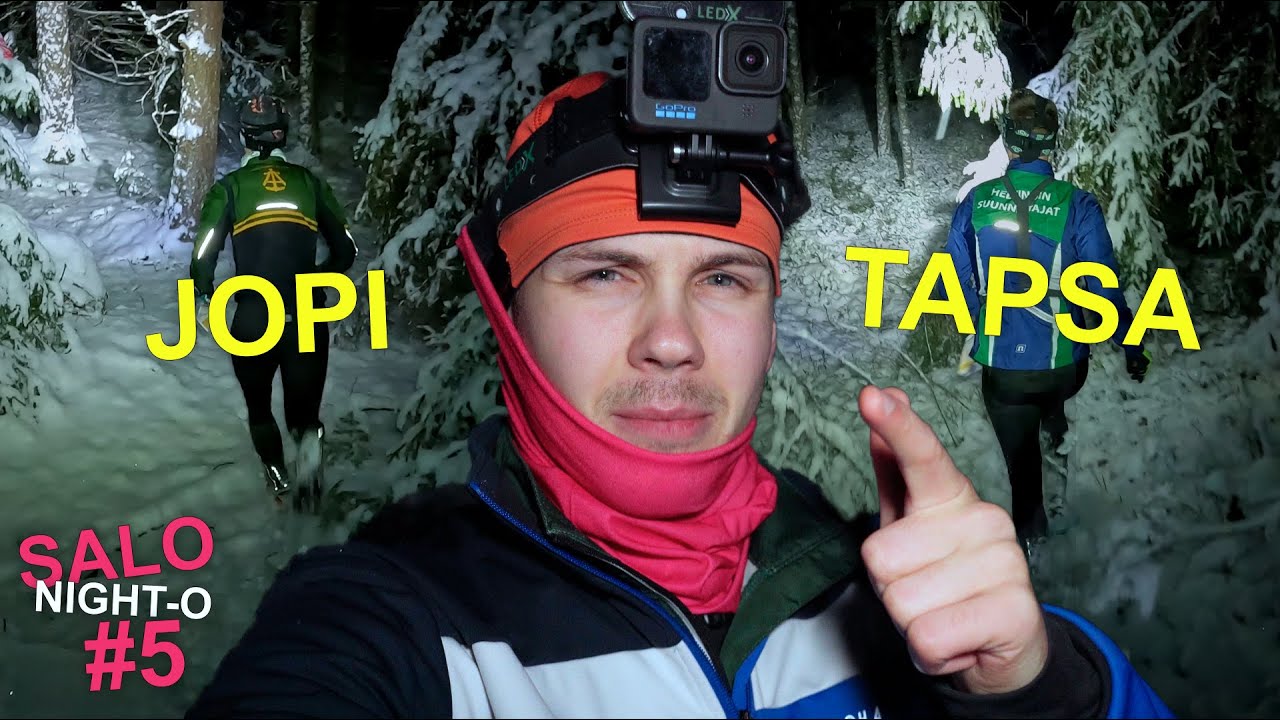 Kuntoilijan ja Jopin letkassa - Salo Night-O #5 2024