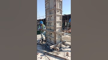 Remove column formwork #shorts #construction