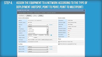 WNMS device registration