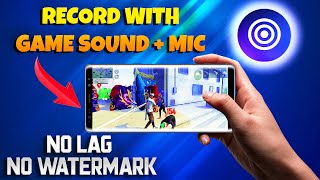 Best screen recorder for free fire with internal audio 🔴 | For Low end mobile phones screenshot 1